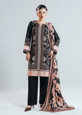 Digital Printed Linen 3-Piece Suit