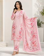 JJ Classic Digital Printed Lawn 3PC