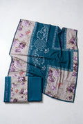 Digital Printed Linen 3-Piece Suit