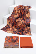 Digital Printed Linen 3-Piece Suit