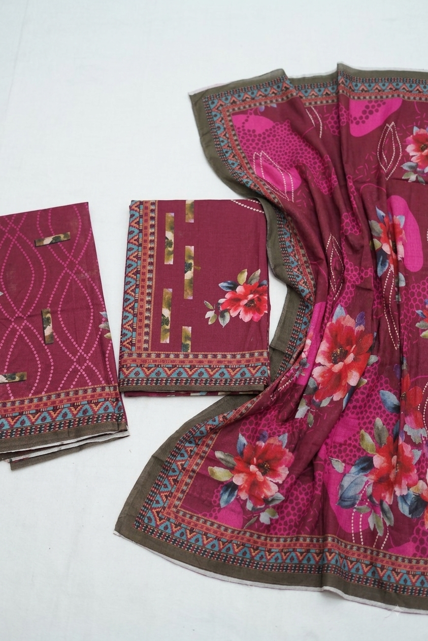 PRINTED LAWN 3PC