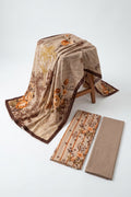 Digital Printed Linen 3-Piece Suit