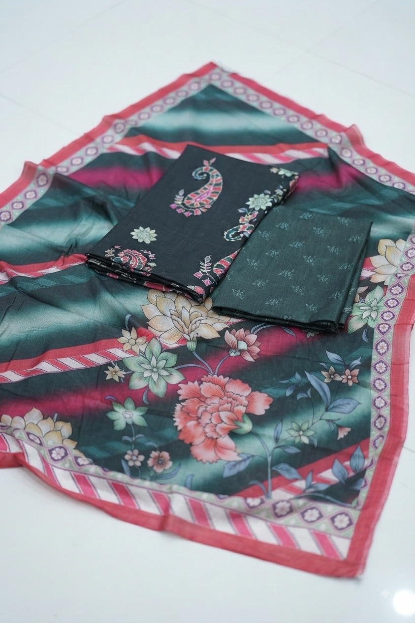 Printed Lawn 3PC