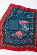 Digital Printed Linen 3-Piece Suit